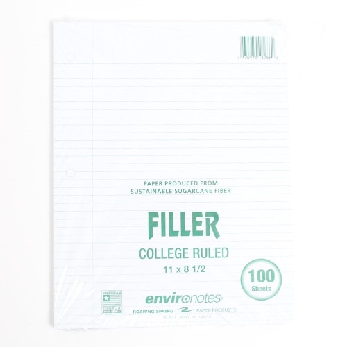 Roaring Spring, Recycled, Filler Paper, 100 count